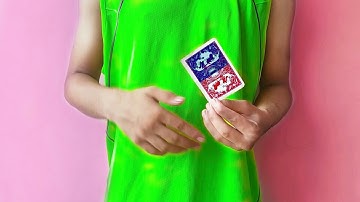 Color changing card magic tricks with kinemaster