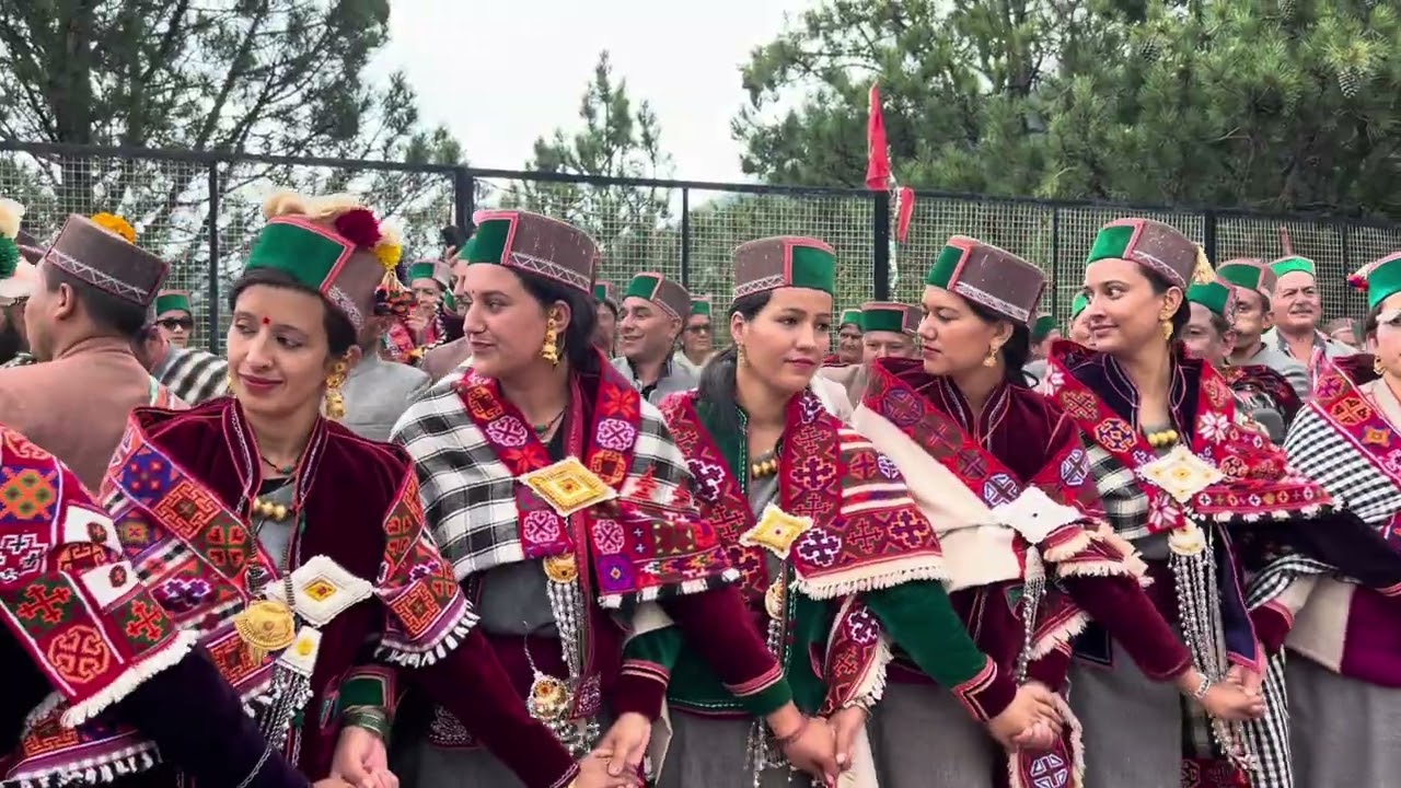 Kinnaur most famous 😍 festival Kashmir mela 2025 14 August part 1❤️#kinnaur  kinnaurvalley #vlog 