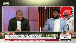 Former NFL WR James Jones Gives His Thoughts on Browns QB Deshaun Watson - Sports4CLE, 4/10/24