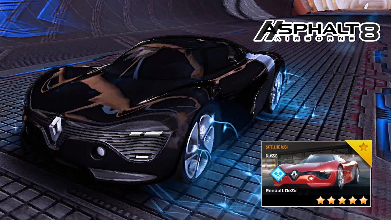 Asphalt 8 | SEASON 1: WELCOME / Satellite Rush Classic Renault DeZir