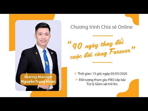 Video BÍ QUYẾT THAY ĐỔI CUỘC ĐỜI TRONG 90 NGÀY VỚI FOREVER - youtube
