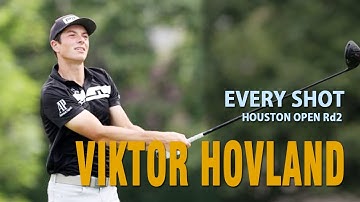 Viktor Hovland Every Shot at 2020 Vivint Houston Open Round 2