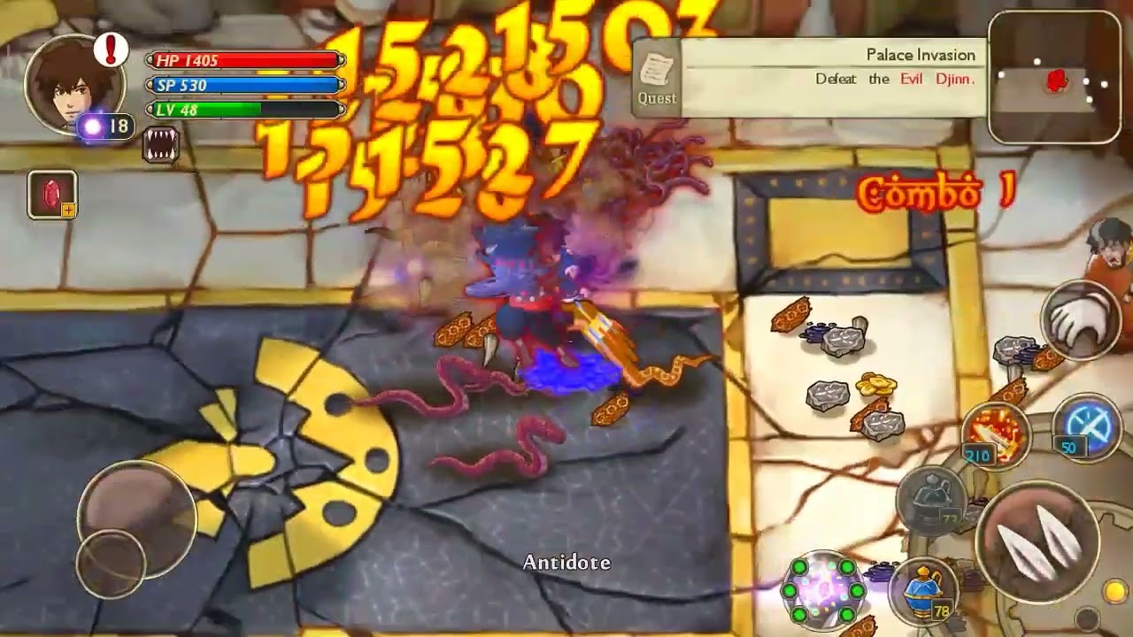 Djinn Caster - Final Boss Alththueban Alqadim