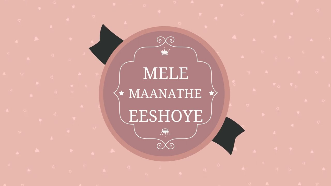 Mele manathu eeshoye   christian songs  malayalam song  lyrics