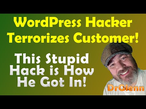 WordPress Hacker Terrorizes Customer! This Stupid Hack in How He Got In!