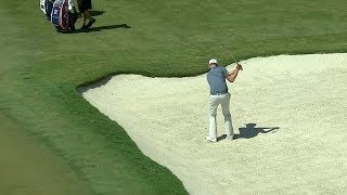 Chris Kirk holes out from bunker at Cadillac