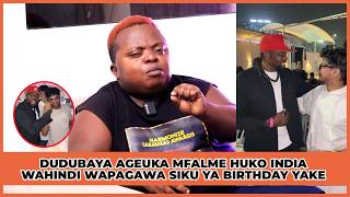 DUDUBAYA AGEUKA MFALME HUKO INDIA WAHINDI WAPAGAWA SIKU YA BIRTHDAY YAKE
