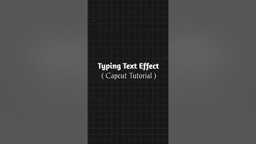 Typing Text Effect Capcut Tutorial| Day 14| #shorts #capcut #edit #effects