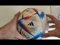 Adidas Qatar 2022 World Cup Al Rihla Official Match Ball, H57783, review