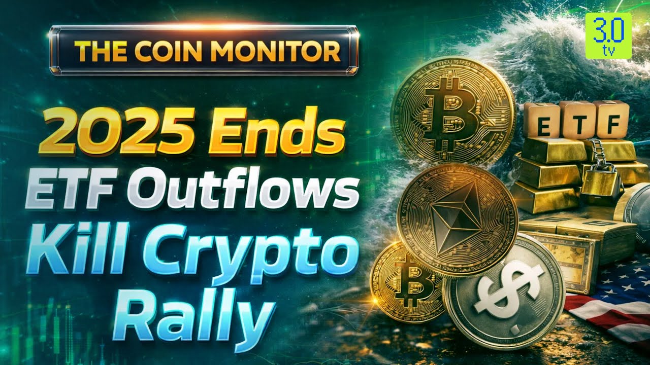 ETF Outflows Kill Crypto Rally | The Coin Monitor | 3.0 TV