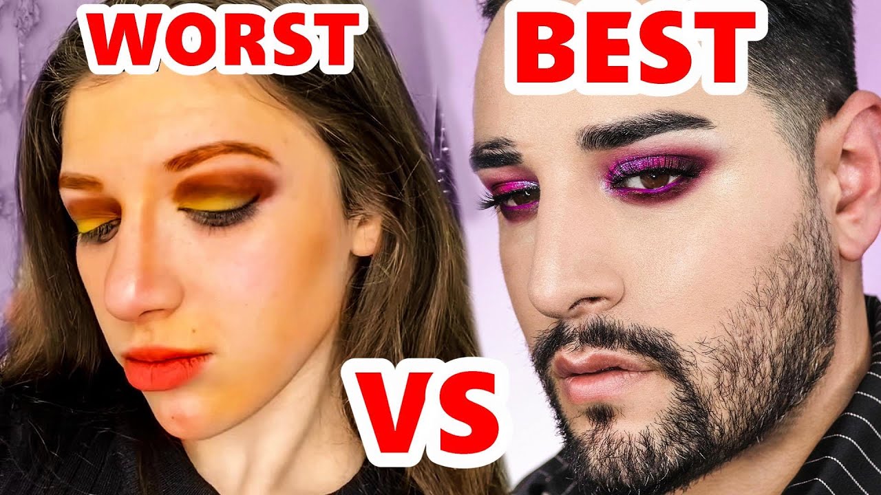 I COMPETED WITH ROBERT WELSH ON ZOOM MAKEUP SHOWDOWN YouTube
