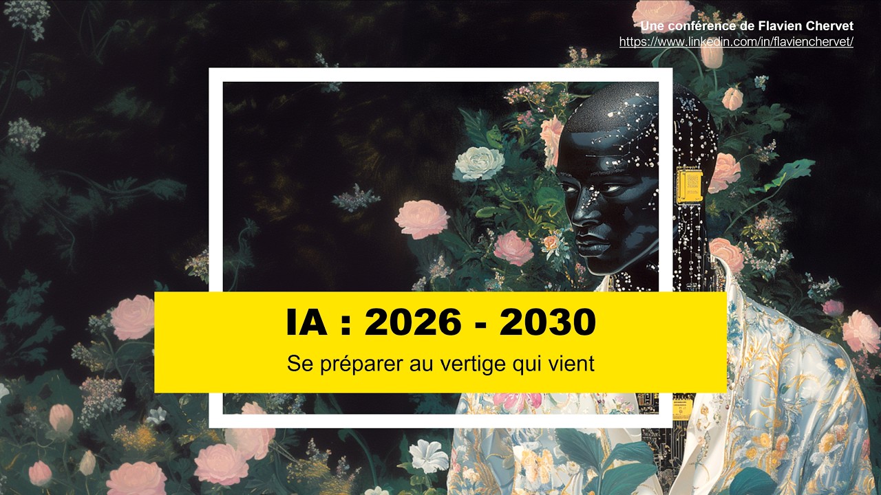 INTELLIGENCE ARTIFICIELLE 2026 - 2028 : se préparer au vertige qui vient
