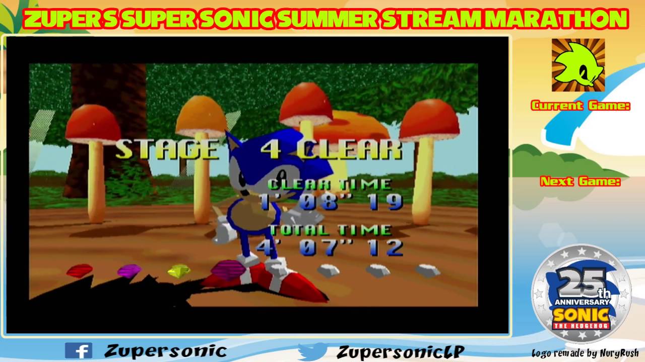 Zuper's Sonic Stream Marathon - Day 14/Final (Extra Games)
