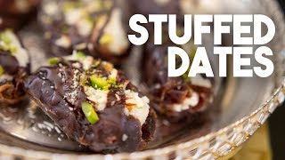 Stuffed Dates - Kravings Food Adventures