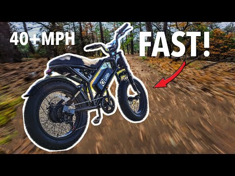 My FASTEST ebike yet! The Qlife SPARK GOES OVER 40MPH!