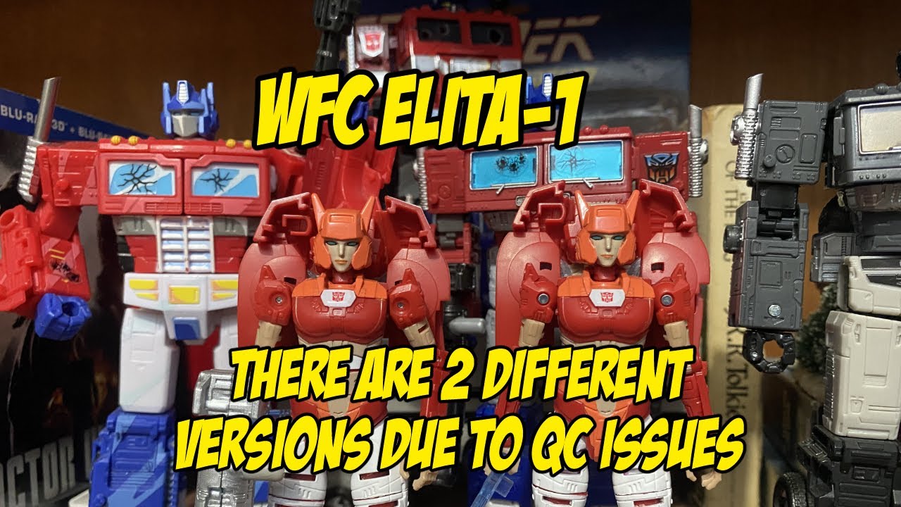 Transformers Netflix Elita 1   QC Variant   Review