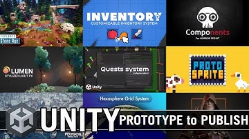 Prototype To Publish in Unity Bundle - 20 Assets For $15 Bucks