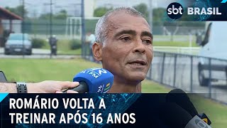 Video com-a-noticia-da-volta-de-romario-aos-gramados-o-jogador-volta-a-treinar-sbt-brasil-25-04-24