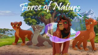 Force Of Nature Story Of Kovu & Tree Of Life The Lion King Aucrossover Collab With Clover