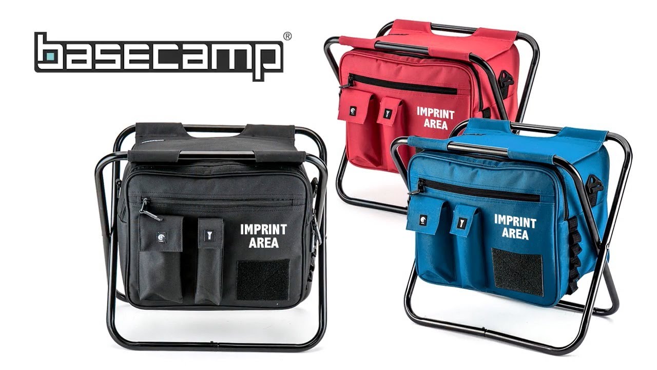 Basecamp Camp Throne Cooler Bag and Seat Promotional Camping Gear by