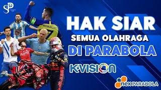 Hak Siar Semua Event Olahraga Di Parabola Dan Streaming Update Bulan April - July 2024