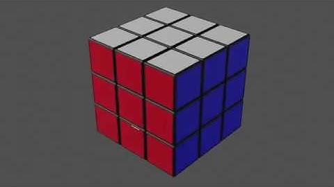 Rubix Cube Parts 1 and 2