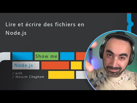 Comment lire et écrire des fichiers en Node.js - Show me Node.js Ep. 16