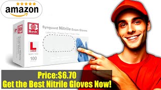 Order Basic Medical Blue Nitrile Exam Gloves - Latex-Free & Powder-Free - NGPF-7003 (Box of 100),