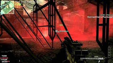 Call of Duty MW3 Drop Zone on Bootleg ( Golden MP7 )