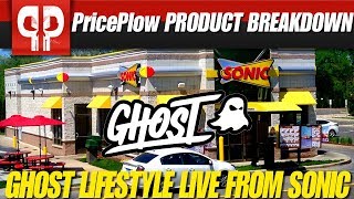 LIVE FROM SONIC DRIVE IN | Ghost Lifestyle Amino Cherry Limeade