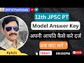 Model Answer Key