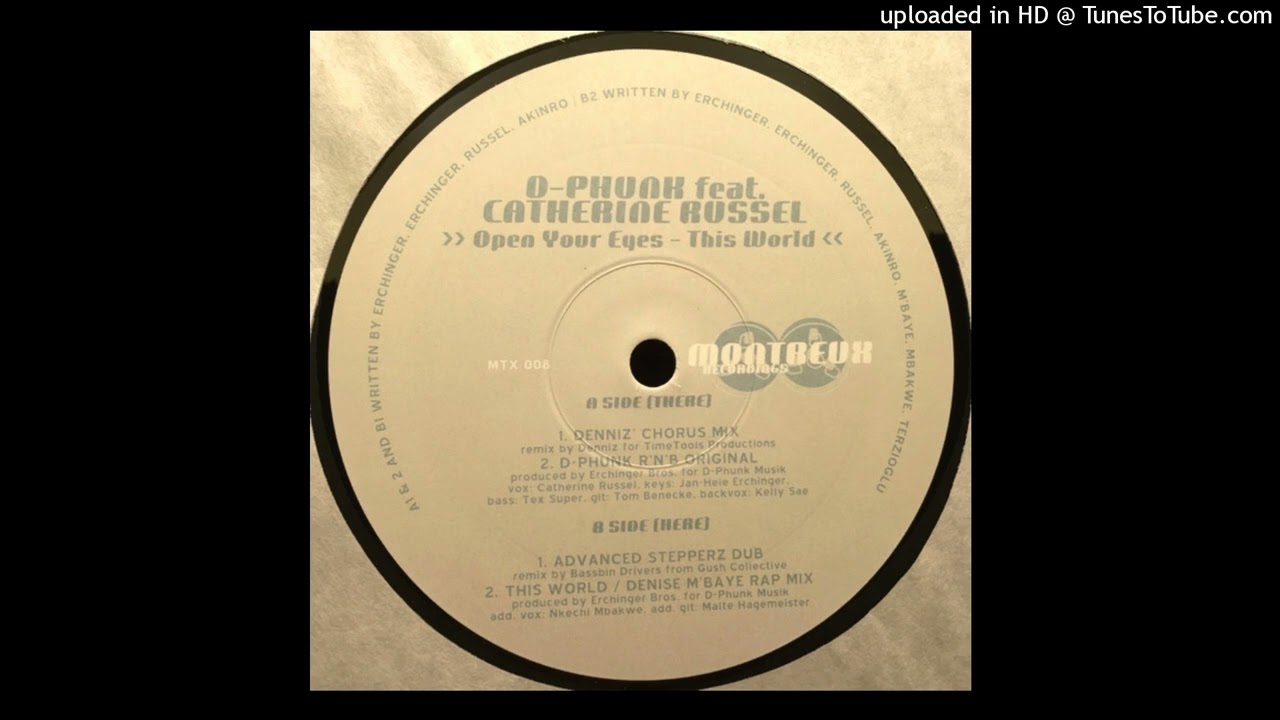 D-Phunk - Open Your Eyes - This World (Advanced Stepperz Dub