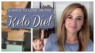 6 tips to lose weight on a keto diet ...