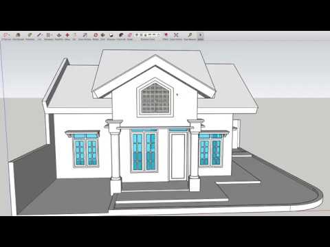 sketchup-tutorial-house-design-part-2