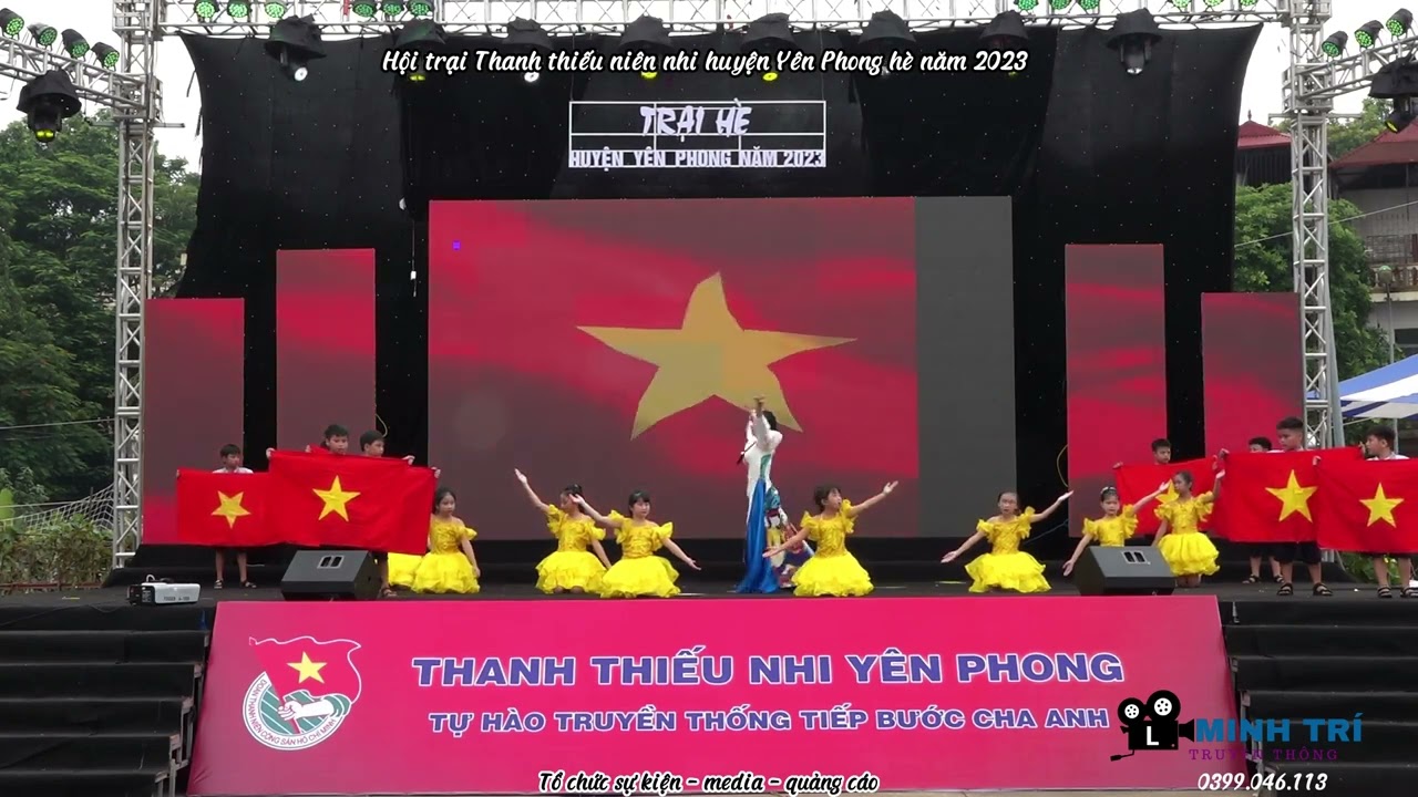 Múa Vươn cao Việt Nam dự thi Xã Thuỵ Hoà   [ TRẠI HÈ HUYỆN YÊN PHONG 2023 ]