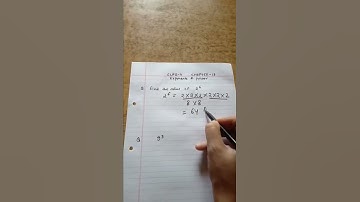 Exponents and powers/ class7/ chapter13/ #youtubeshorts #shorts
