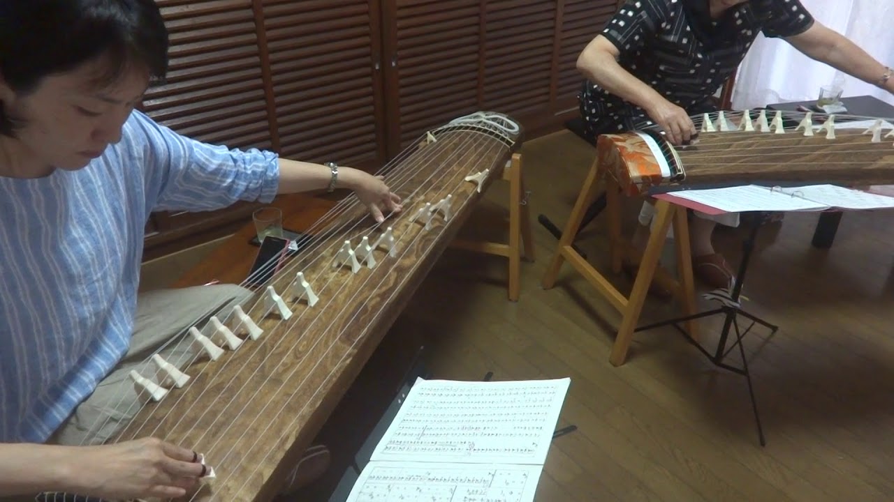 箏duo 花筏 合せ練習1回目 Koto Studio仁 Youtube