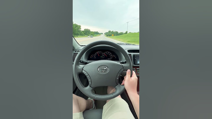 0-60 SPEED Test in the 2005 Toyota Camry XLE V6
