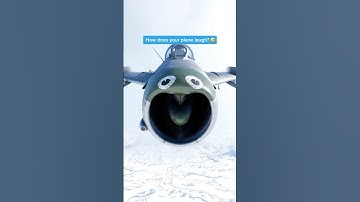 How does your plane laugh? 😂