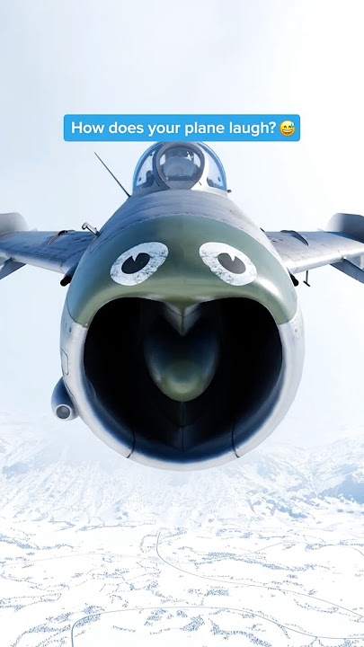 How does your plane laugh? 😂