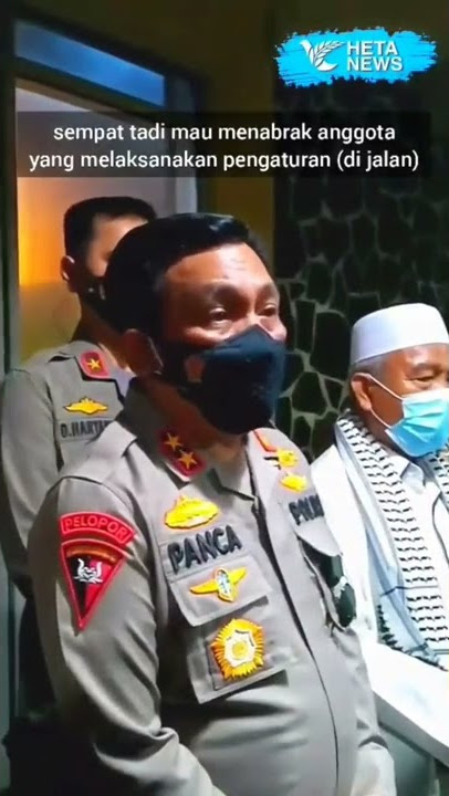 DETIK DETIK PEREMPUAN BERCADAR TABRAK SPKT POLRES KOTA SIANTAR #shorts #siantar #polisi #cadar