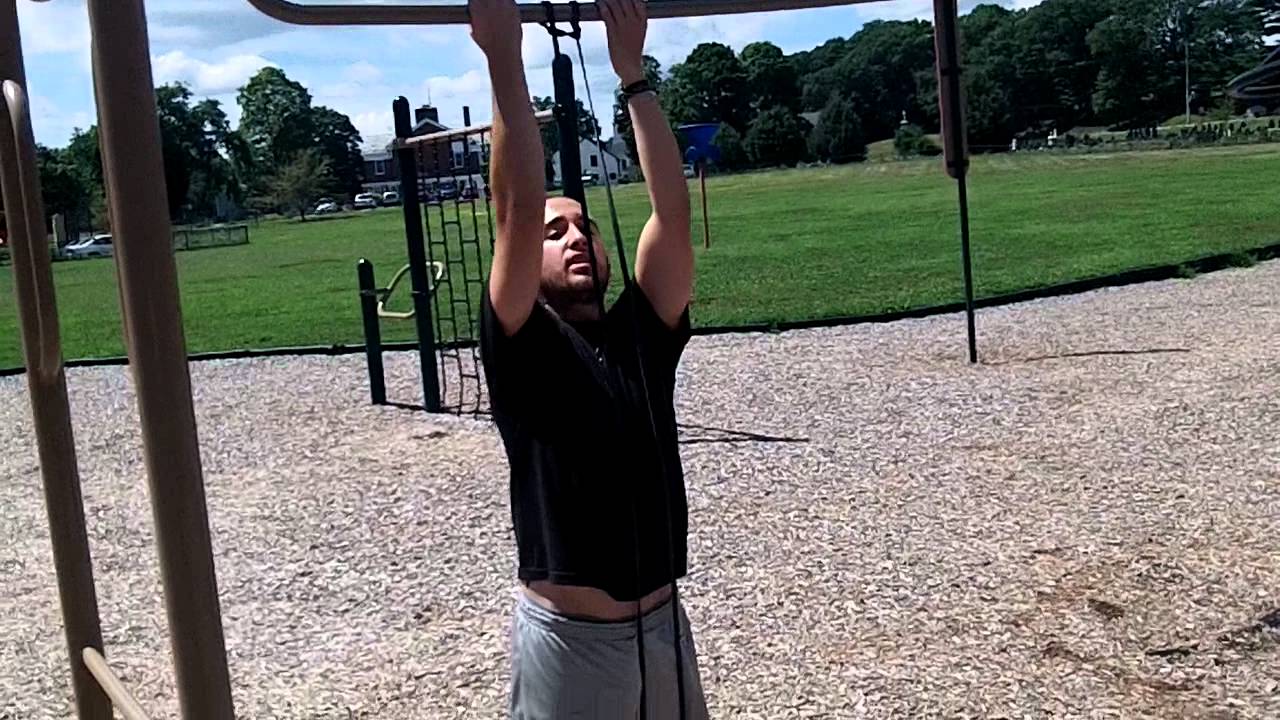 Band Assisted Chin-Ups - YouTube