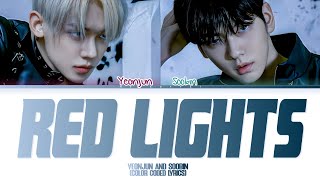 (Al Cover) Yeonjun & Soobin - "Red Lights" [Straykids] - Color Coded Lyrics (by Hey Sofya!)