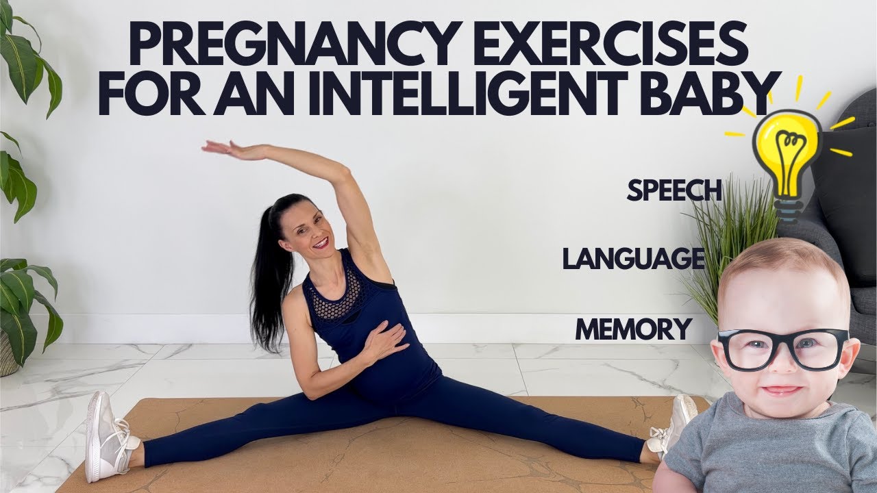 Pregnancy Exercises For An Intelligent Baby (Pregnancy Workout To Increase Baby's Brain Activity)
