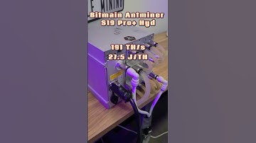 High-Performance Water-Cooled Device | Bitmain Antminer S19 Pro+ Hyd Explained