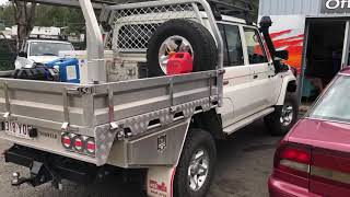 79 Series DPF back Exhaust