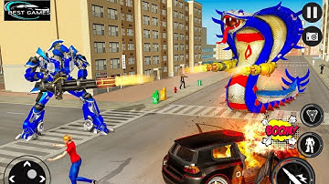 Car Robot Transformer Simulator - Android Gameplay#22.