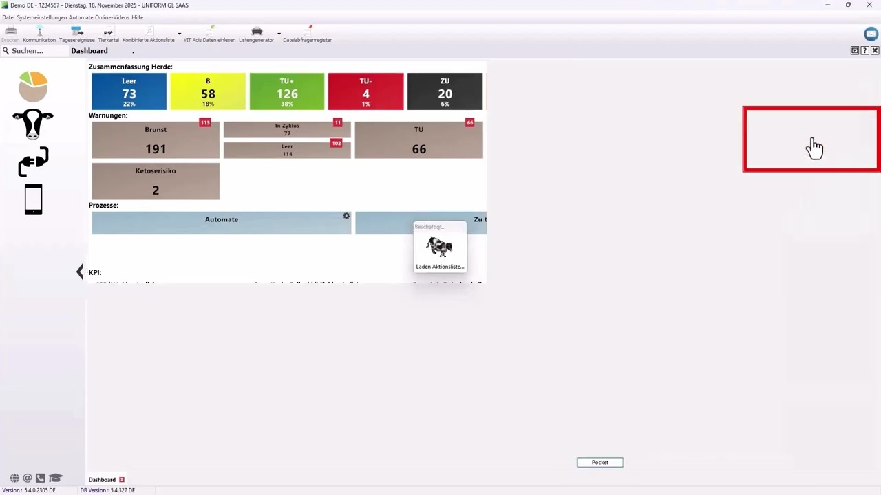 Einstellungen zur App