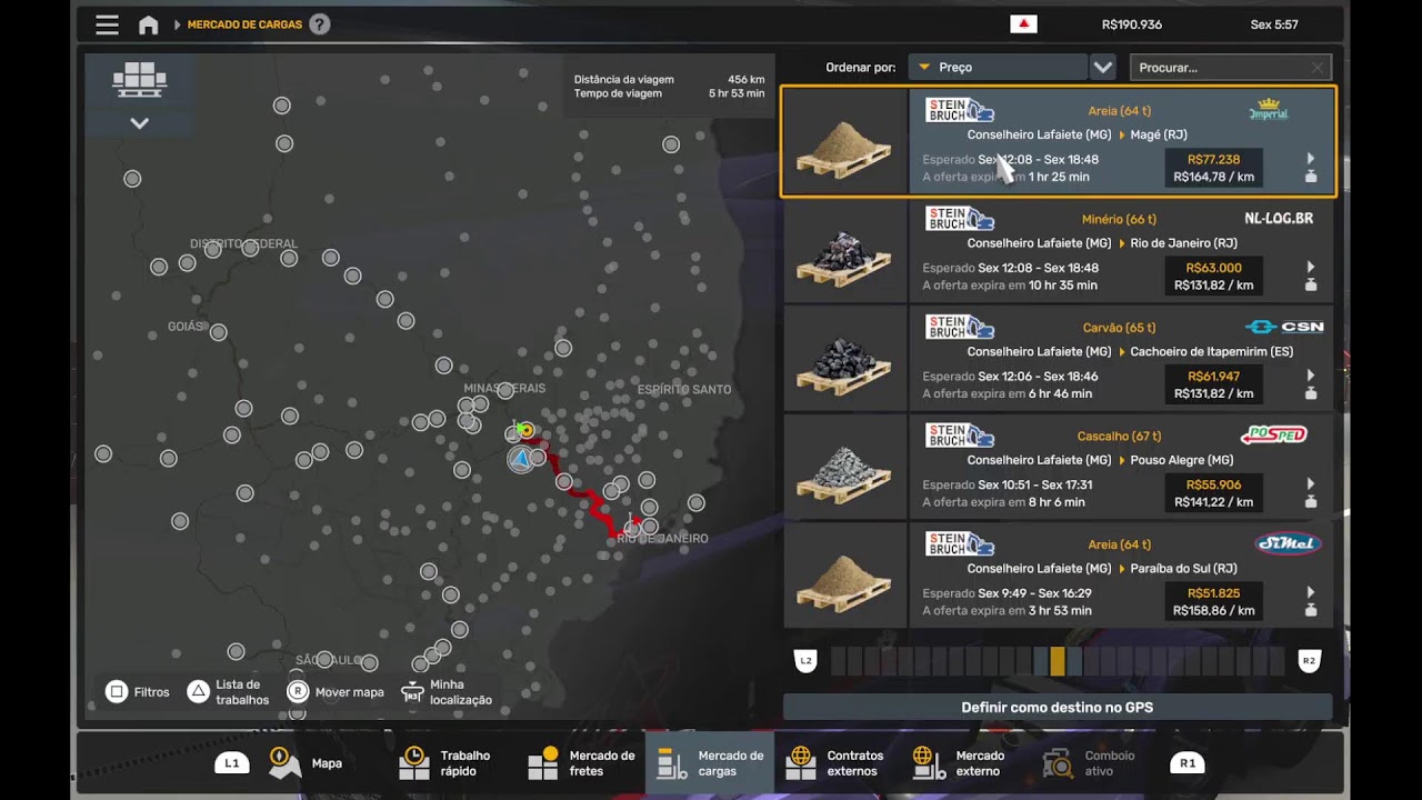 Elvis Calibre 12 ETS2 Mapa EAA