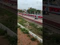 Indian Train Visuals | Tirupati to Charlapally, Express Train Passes at Lalaguda Station